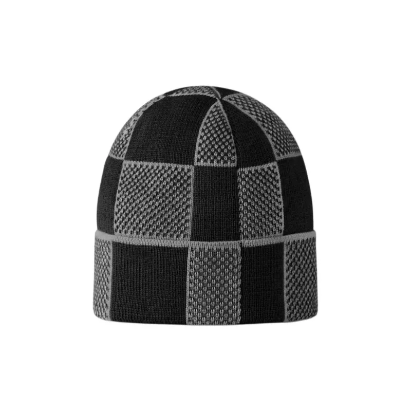 LOUIS VUITTON Sheep Wool Beanies Men's Dark Gray-1