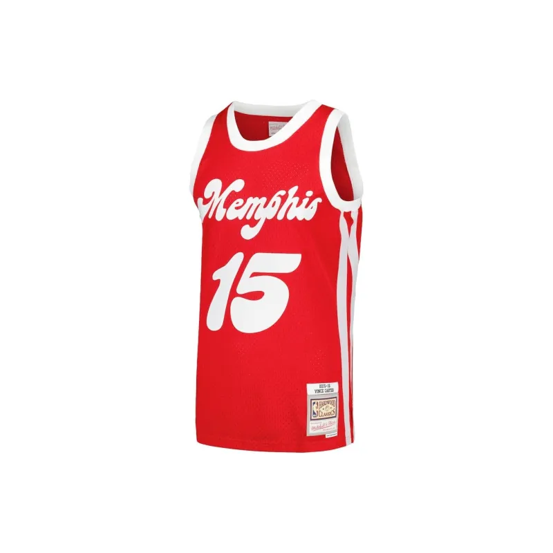 Mitchell Ness T Shirts Men Red-2