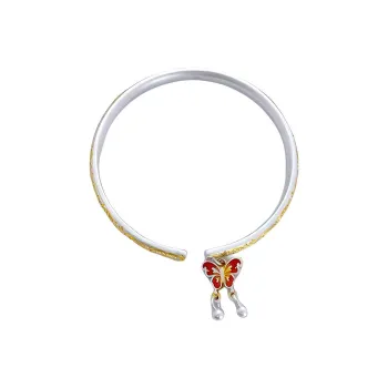 XIFULI 999 Fine Silver Bangles Women's