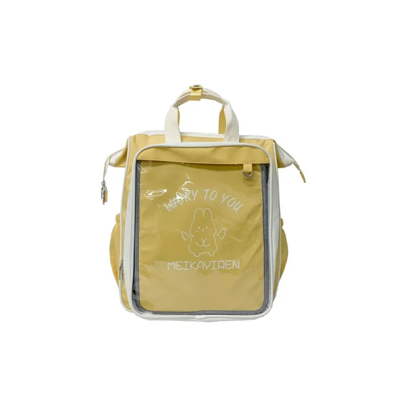 Deli Bear Composite Cloth Backpack Regular Unisex Multicolor-1