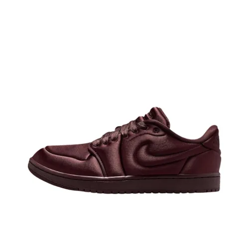 JORDAN 1 Low Method Of Make Satin Earth Women's