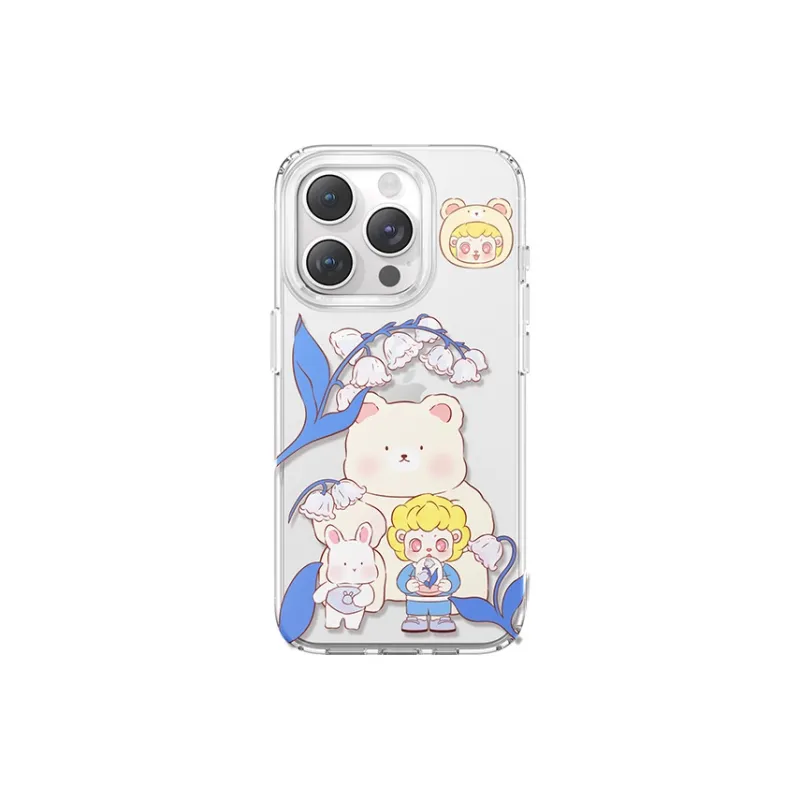Kingxbar TPU Material Silicone Impact Resistant Phone Case Compatibility With Apple 15 Collection-4