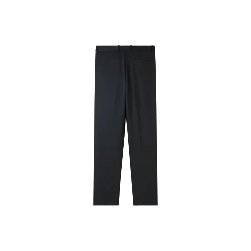 HLA Elegant Embroidered Slim Fit Stretch Suit Trouser Men's-1