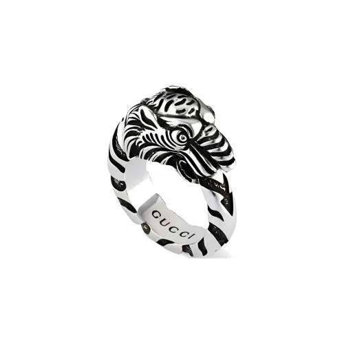 GUCCI Rings Men Silver