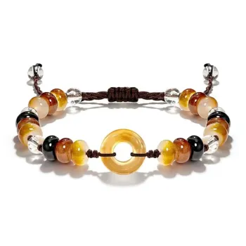 J&KINGLAY Colored Glaze Bracelets Unisex
