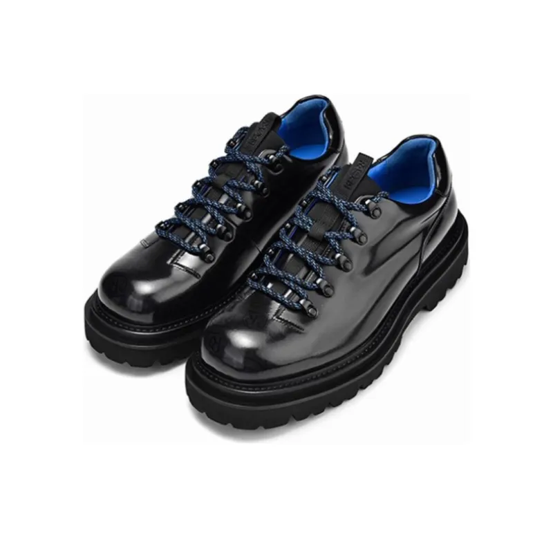 RARE Casual Shoes Men's Black Blue-1