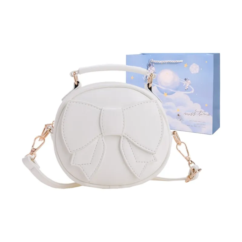 Duoluplo Doron Paul PU Cute Small Round Bag Handbag Regular Women's Multicolor-5
