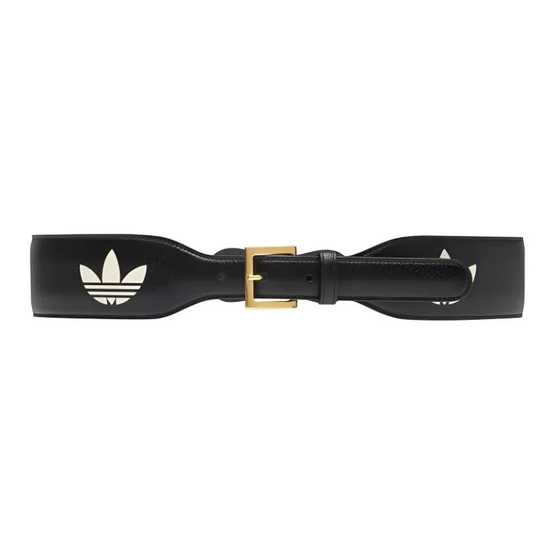 GUCCI X Adidas Leather Horsebit Belt-1