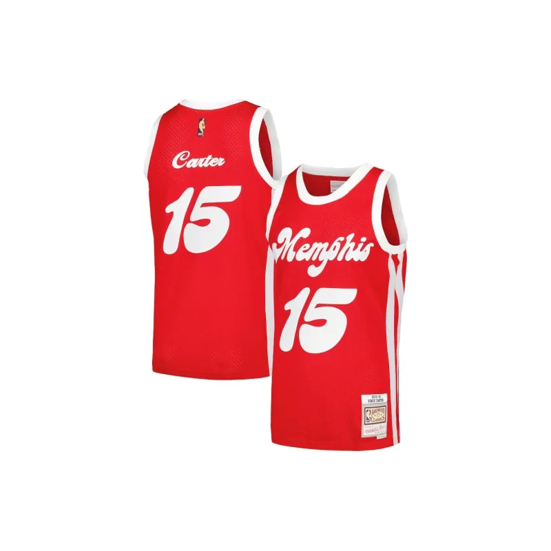 Mitchell Ness T Shirts Men Red-4
