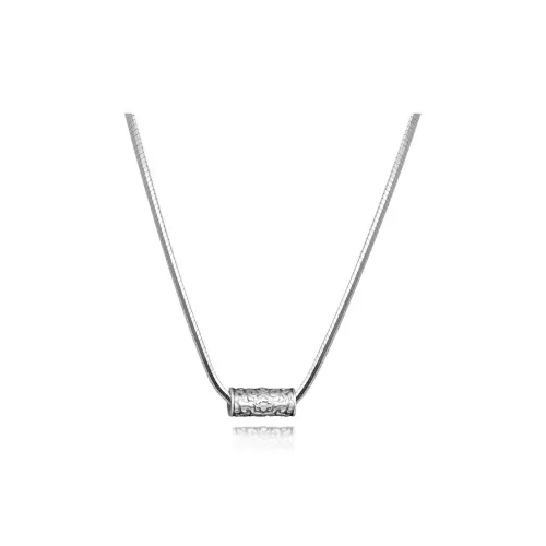 Lang Wind S925 Silver Necklaces Men's