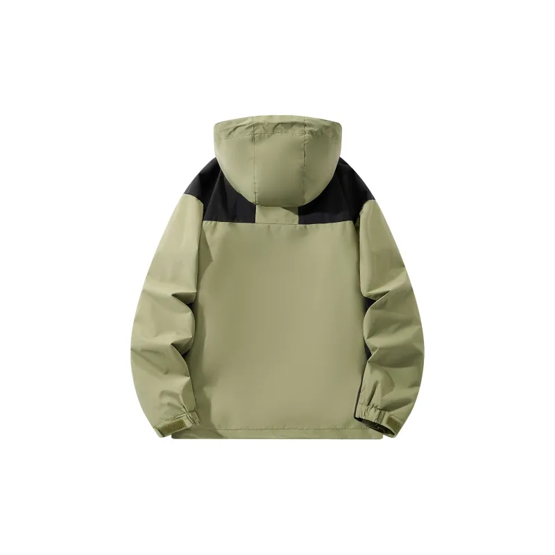 Feiyue Water-Resistant Windproof Warm Cold-Resistant Windbreaker Jacket Unisex-17