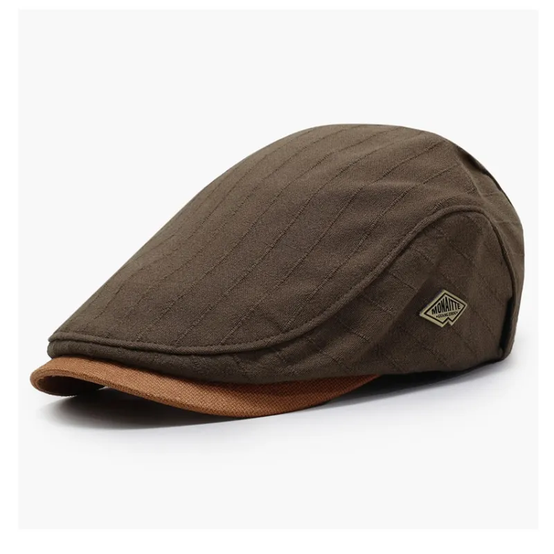 MONAITTE || Cotton Berets Unisex-3
