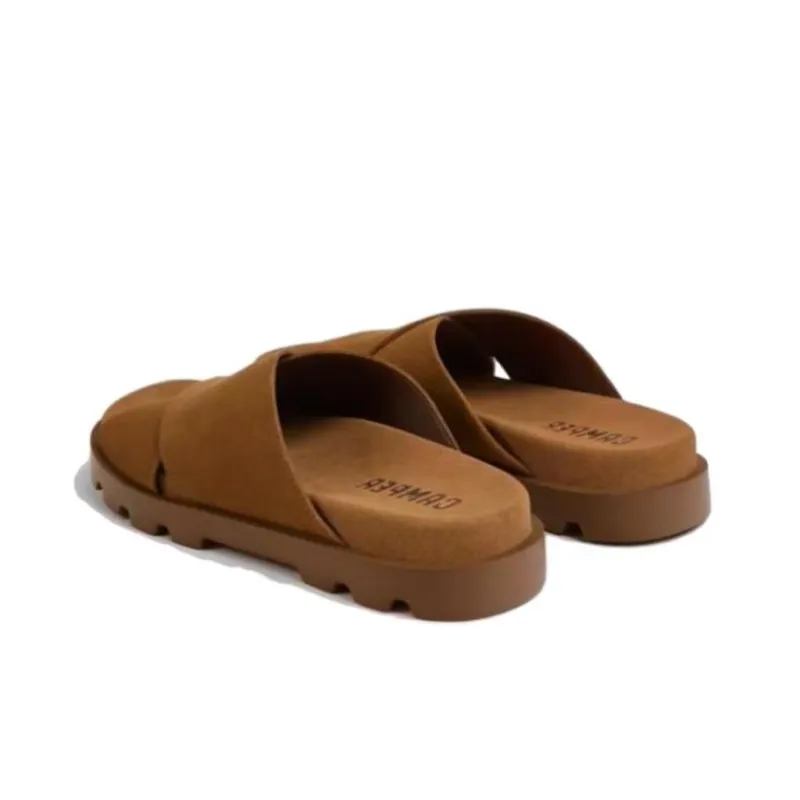 CAMPER Brutus Cross strap Suede Slides-1