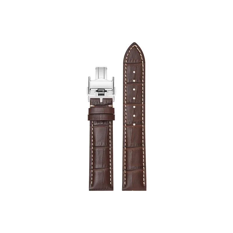 IStrap Longines Compatibility Watch Band 125+75mm Cowhide Leather Material-13