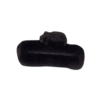 MIDNIGHT MOMENT Plush Hair Clips Women's