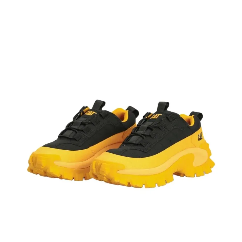 CAT Caterpillar Intruder Galosh WP Wear Resistant Low Top Casual Shoes Unisex Yellow Black-1