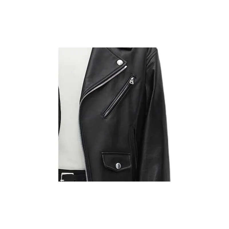 Bottega Veneta SS23 Leather Jacket Men's Black-3