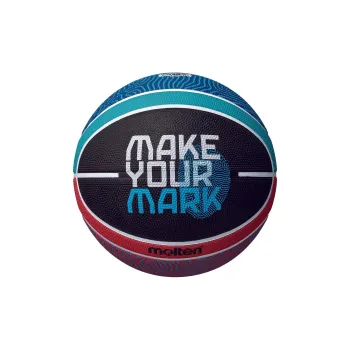 Molten BG2000 Rubber Basketball Black Blue Red Patchwork Size 7 Ball Training Unisex