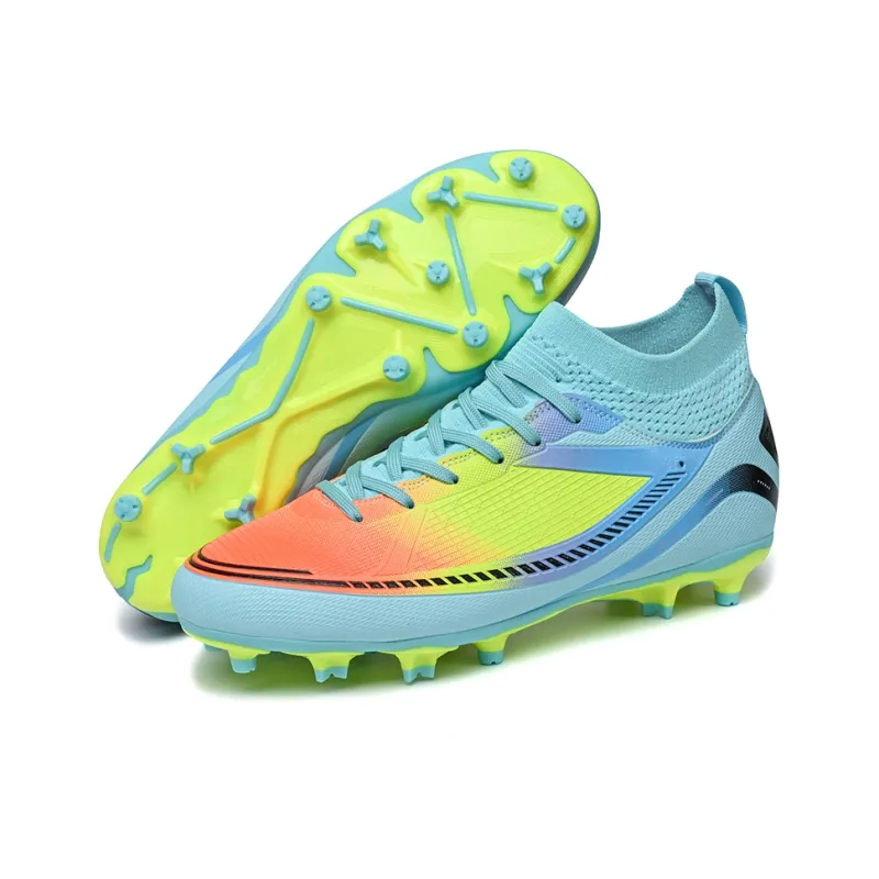 Wooden Rabbit AG Short Rubber Studs FG Long Rubber Studs Soccer Shoes Unisex-6
