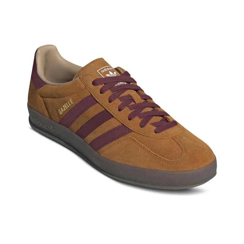 Adidas Gazelle Indoor Craft Ochre Shadow Red Warm Sandstone-2