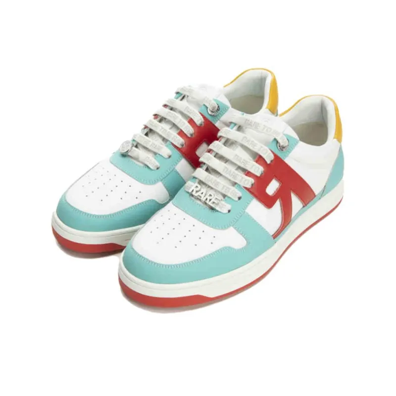RARE Low Top Skateboard Shoes Men's Multicolor-1