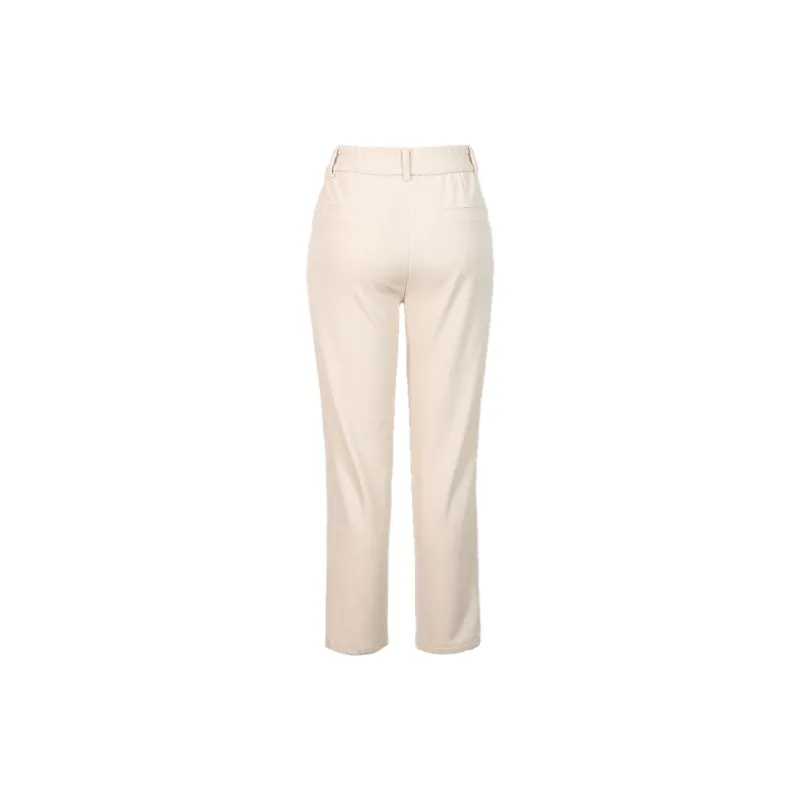 E.BECKY Casual Pants Women's Beige-1