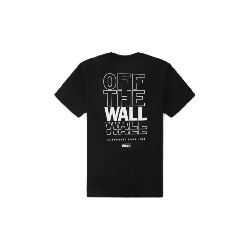 Vans TEE SSOFF THE WALL T Shirt Unisex Black-1