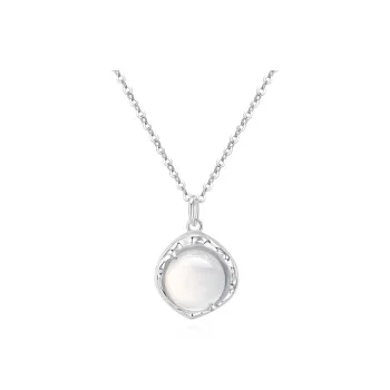 CHINA GOLD Chalcedony Necklaces Women's