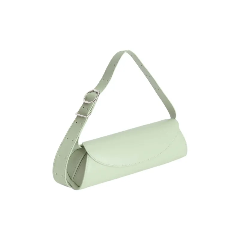 JIL SANDER Cannolo Logo Embossed Small Tote Bag-1