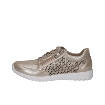 CAPRICE Peggy Slip-Resistant Breathable Low-Top Casual Shoes Women's Gold