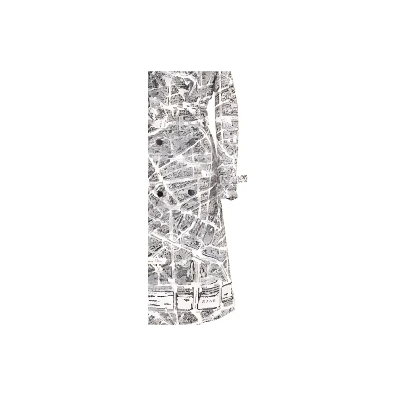 DIOR SS23 Trench Coat Women's Multicolor-5