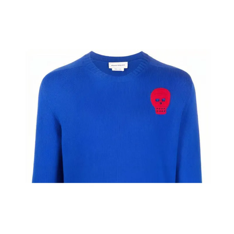 Alexander McQueen FW21 Sweater Men's Blue-4