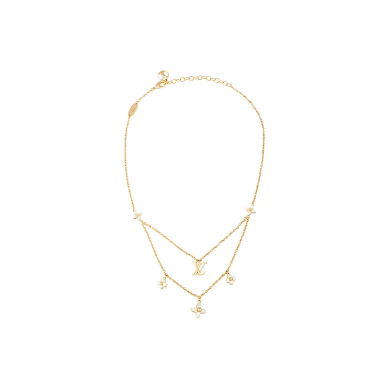 LOUIS VUITTON Lv Floragram Necklace-2
