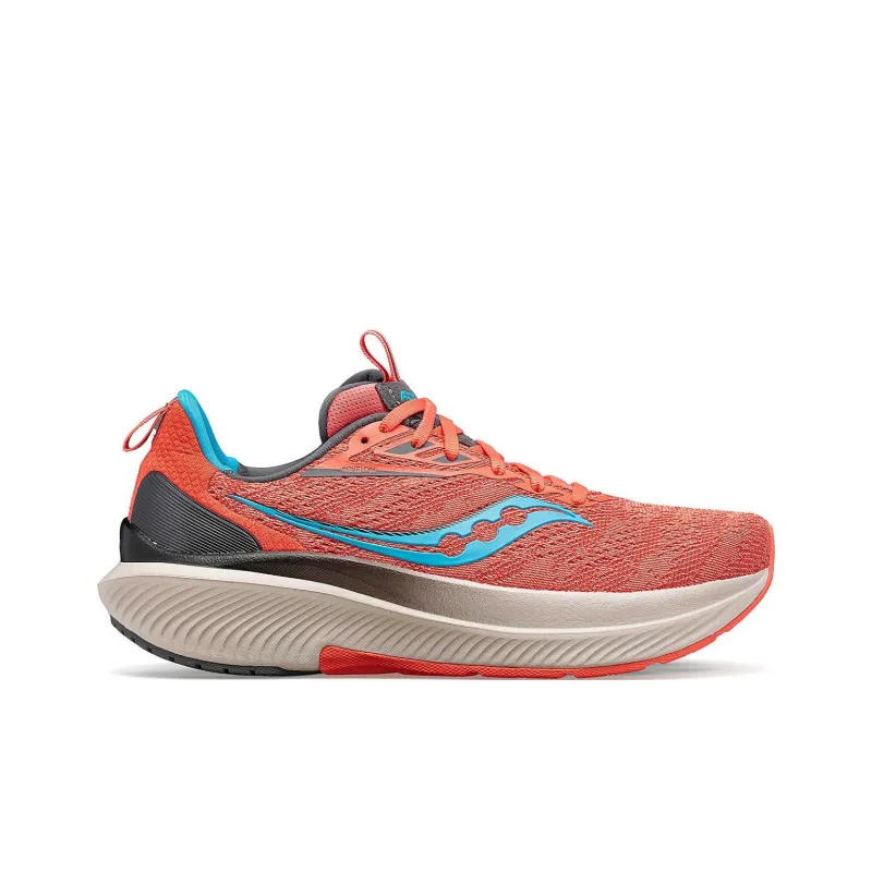 Saucony Anti-Slip Wear-Resistant Low-Top Casual Running Shoes Women's Orange-1