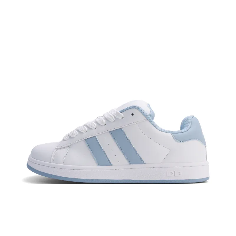 GLO BULL Skateboard Shoes Unisex Low Top White Moonlight-0