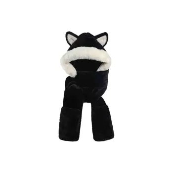 YUZHAOLIN Polyester Hoods & Plush Hats Unisex