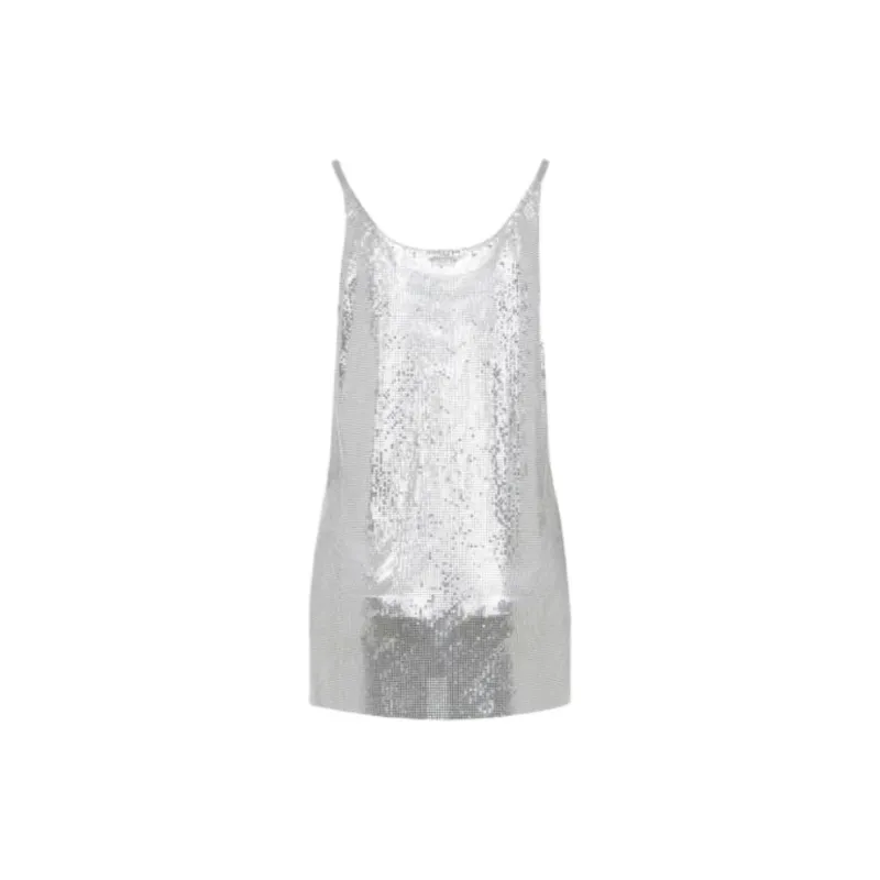 Paco Rabanne Embellished Sleeveless Dress-1