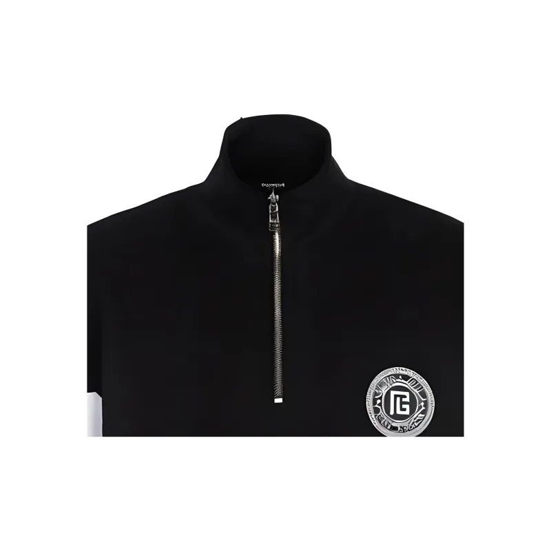 BALMAIN SS22 Sweatshirt Men's Black-1