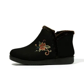 Old Meihua Casual Single Shoes Women's Black
