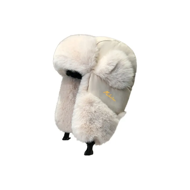Mulinsen Faux Rabbit Fur Hats & Caps Unisex-0