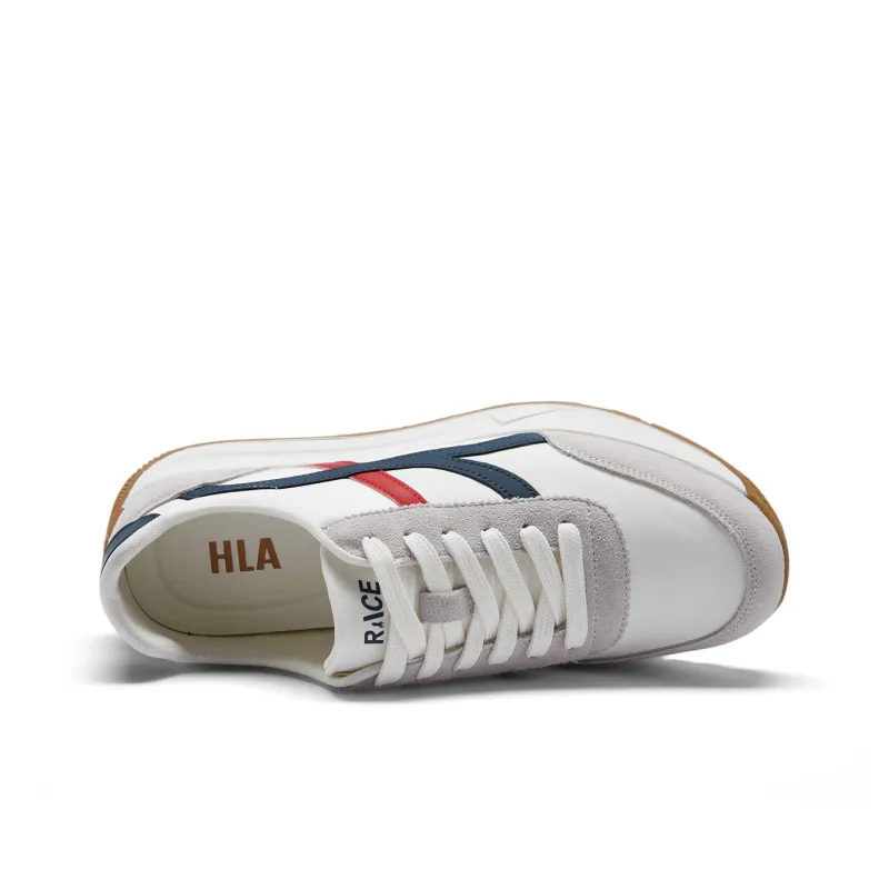 HLA Comfortable And Stylish Breathable Men's Athletic Shoes With Round Tip-2
