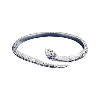One Thousand Two 990 Silver Bangles Women's