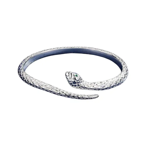 One Thousand Two 990 Silver Bangles Women's