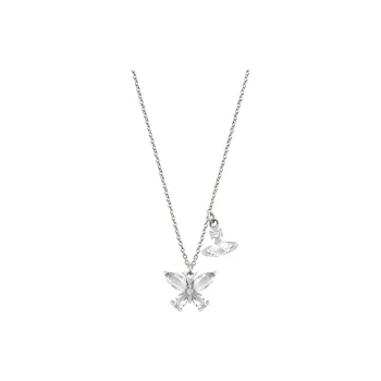 Vivienne Westwood Brass Necklaces Unisex Silver