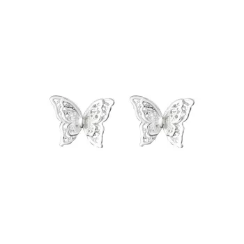 SUYG 999 Fine Silver Stud Earrings Women's Gift Box Gift Bag Packaging