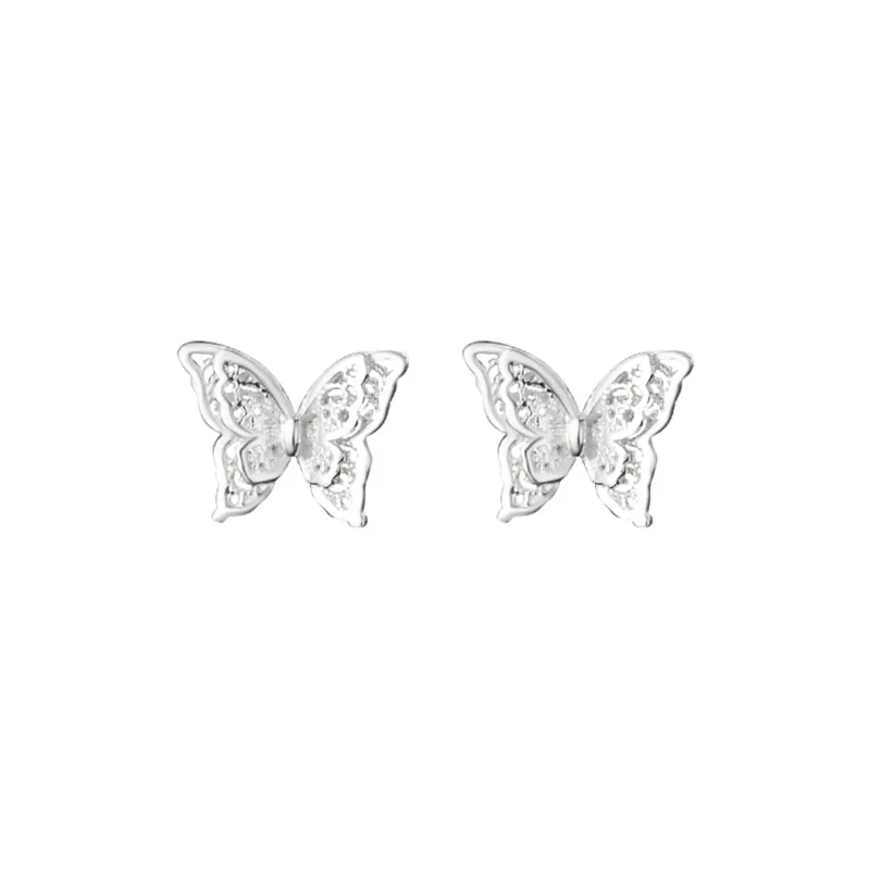 SUYG 999 Fine Silver Stud Earrings Women's Gift Box Gift Bag Packaging-0
