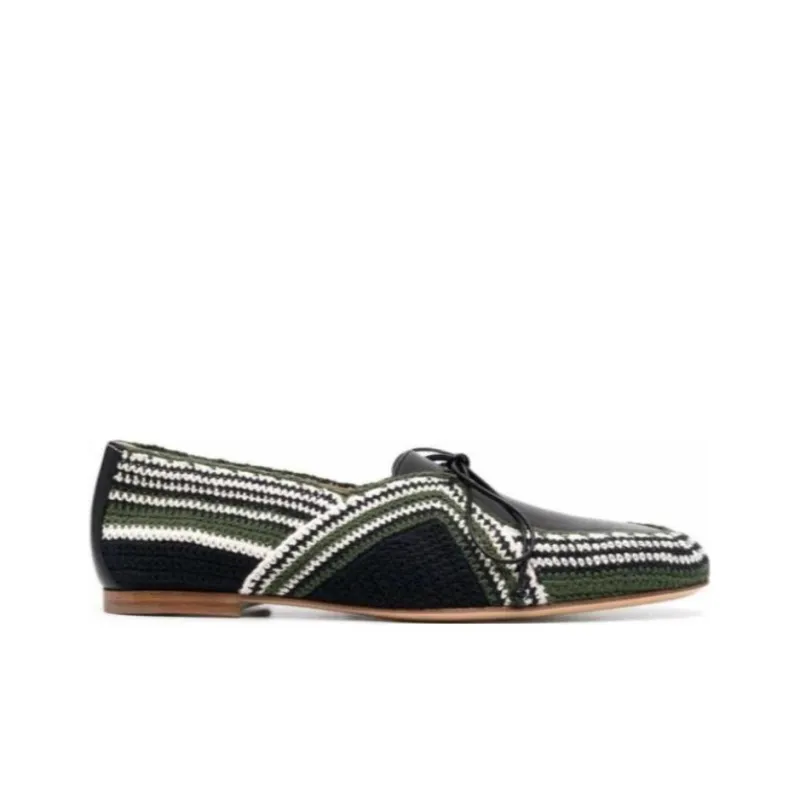GABRIELA HEARST Hays Casual Single Shoes Women's Black Green White-1