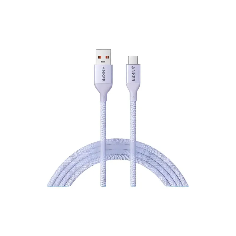 ANKER 1.2m/1.8m One Drag One A To Type C Woven Aluminum Head Cables-4