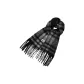 Black White Scarf