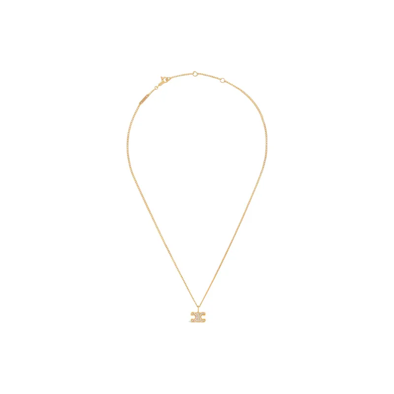 CELINE Rhinestone Necklaces Women's-1